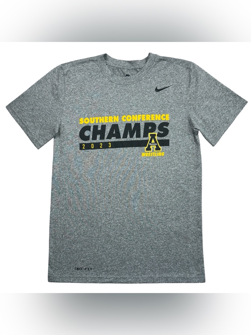 Nike Appalachian State Wrestling 2023 Conference Champs 2-Sided t-shirt size S